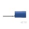 Te Connectivity Wire Terminal, #5 Stud Size, 14 AWG, 300 V, Nylon Insulated, Blue 2-327952-2 - alternate 2